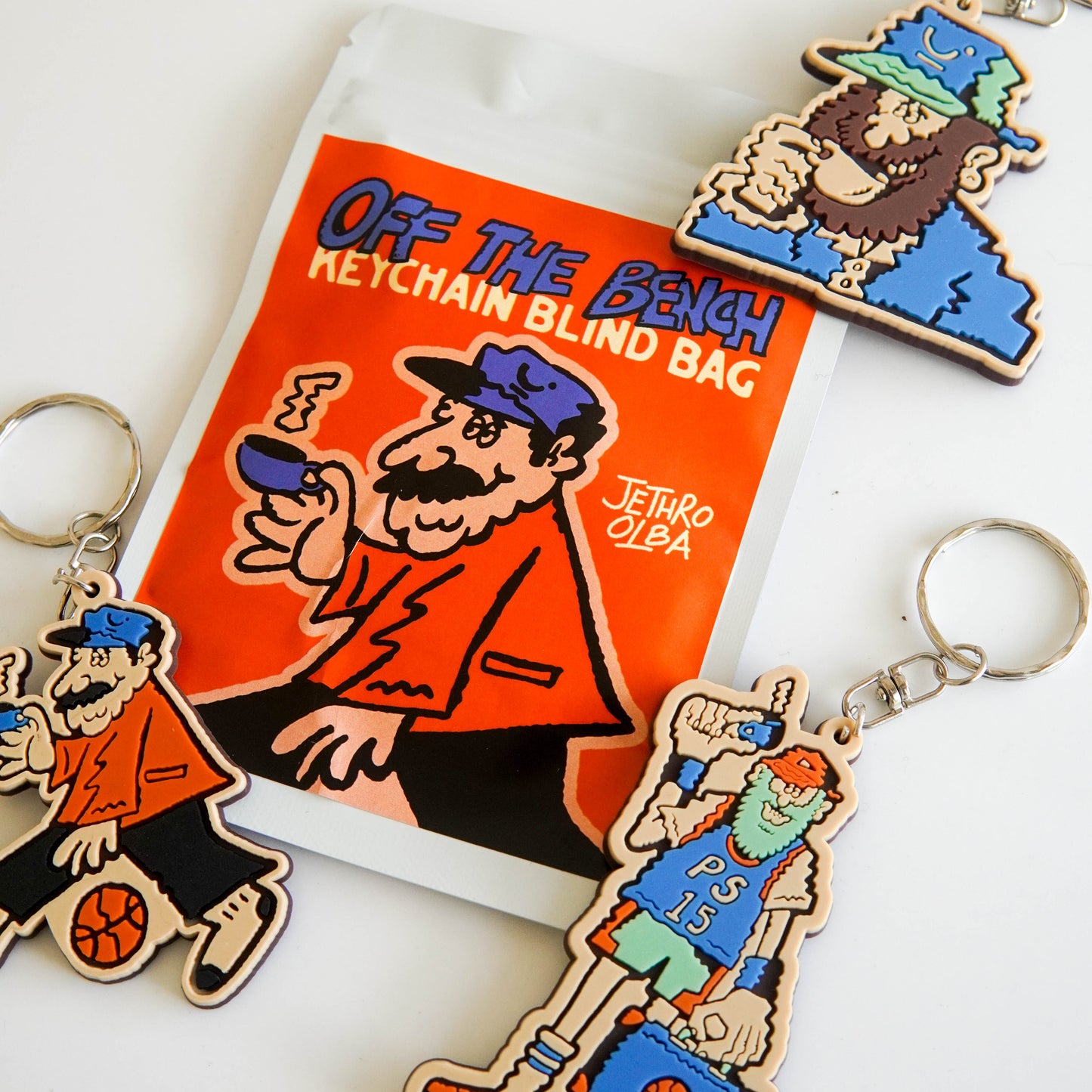 Off The Bench Keychain