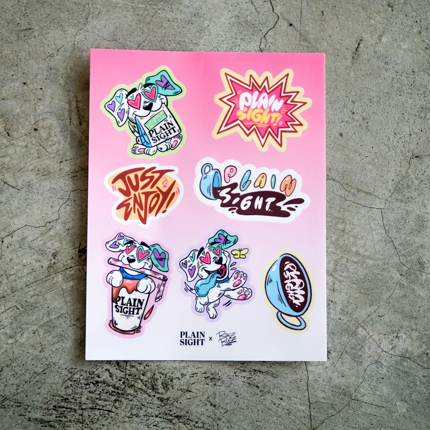 Snack Attack Sticker Sheet
