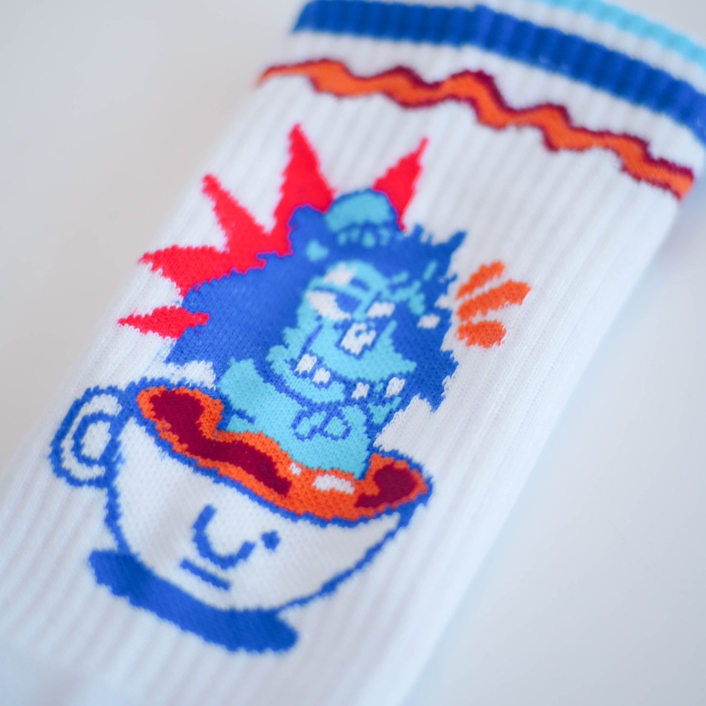 Beastly Crew Socks by Jappy Agoncillo
