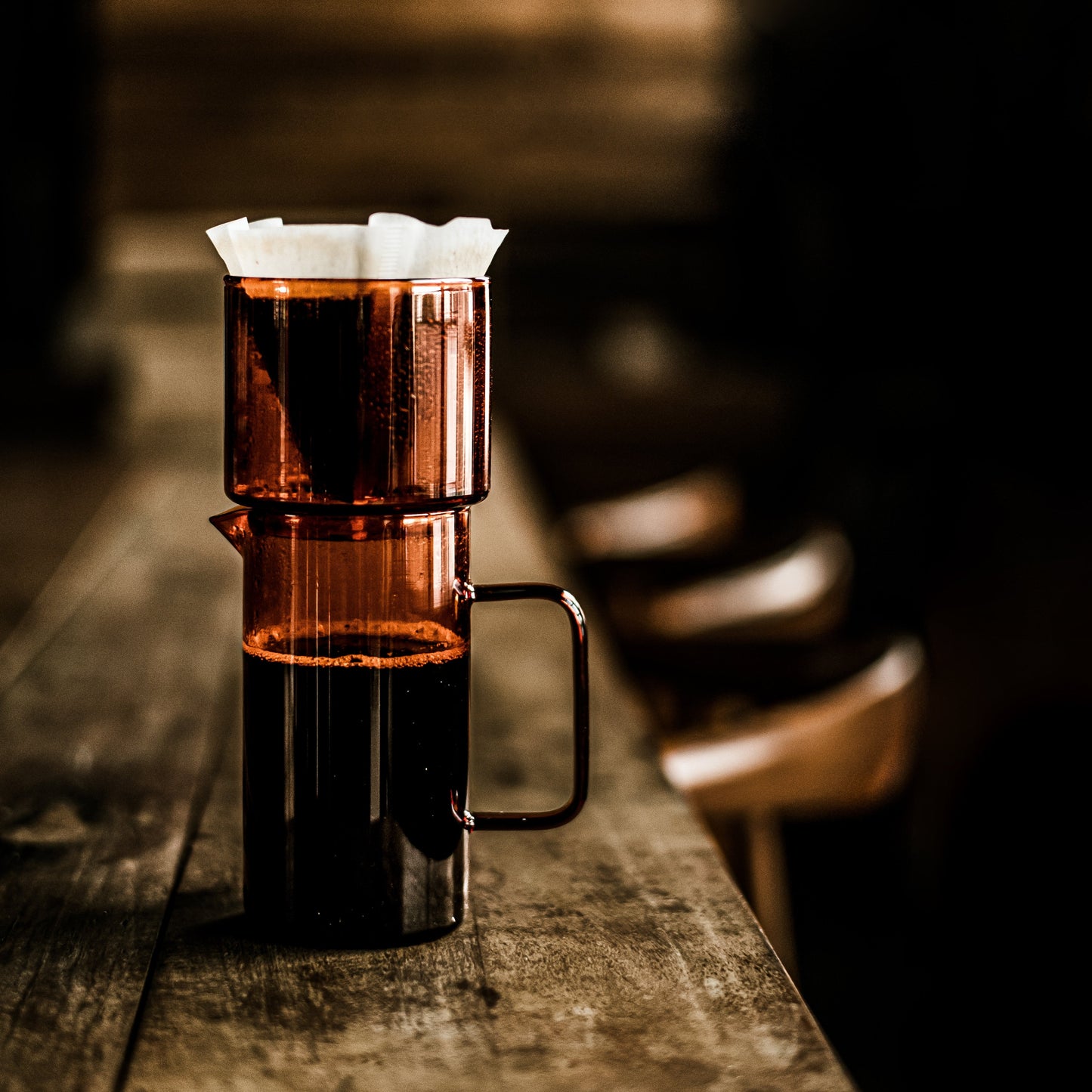 Amber Coffee Set