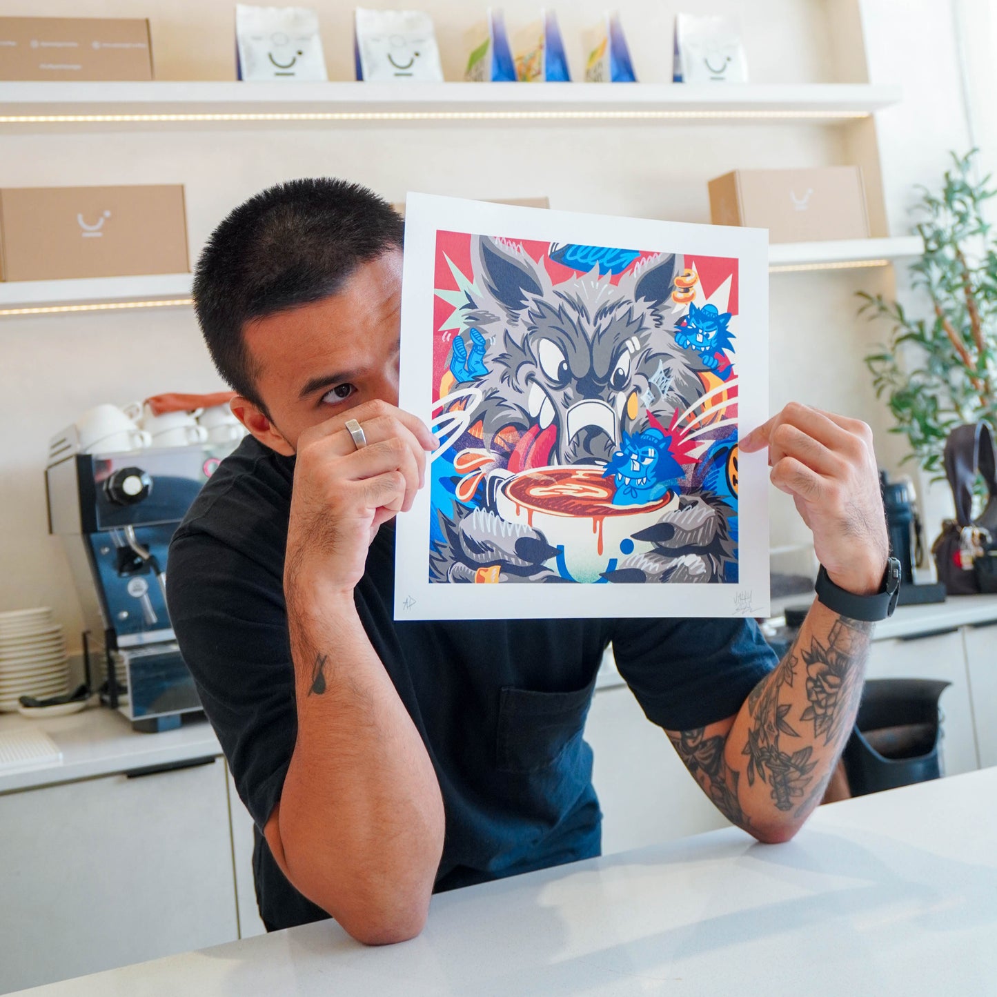 Beastly Art Print by Jappy Agoncillo