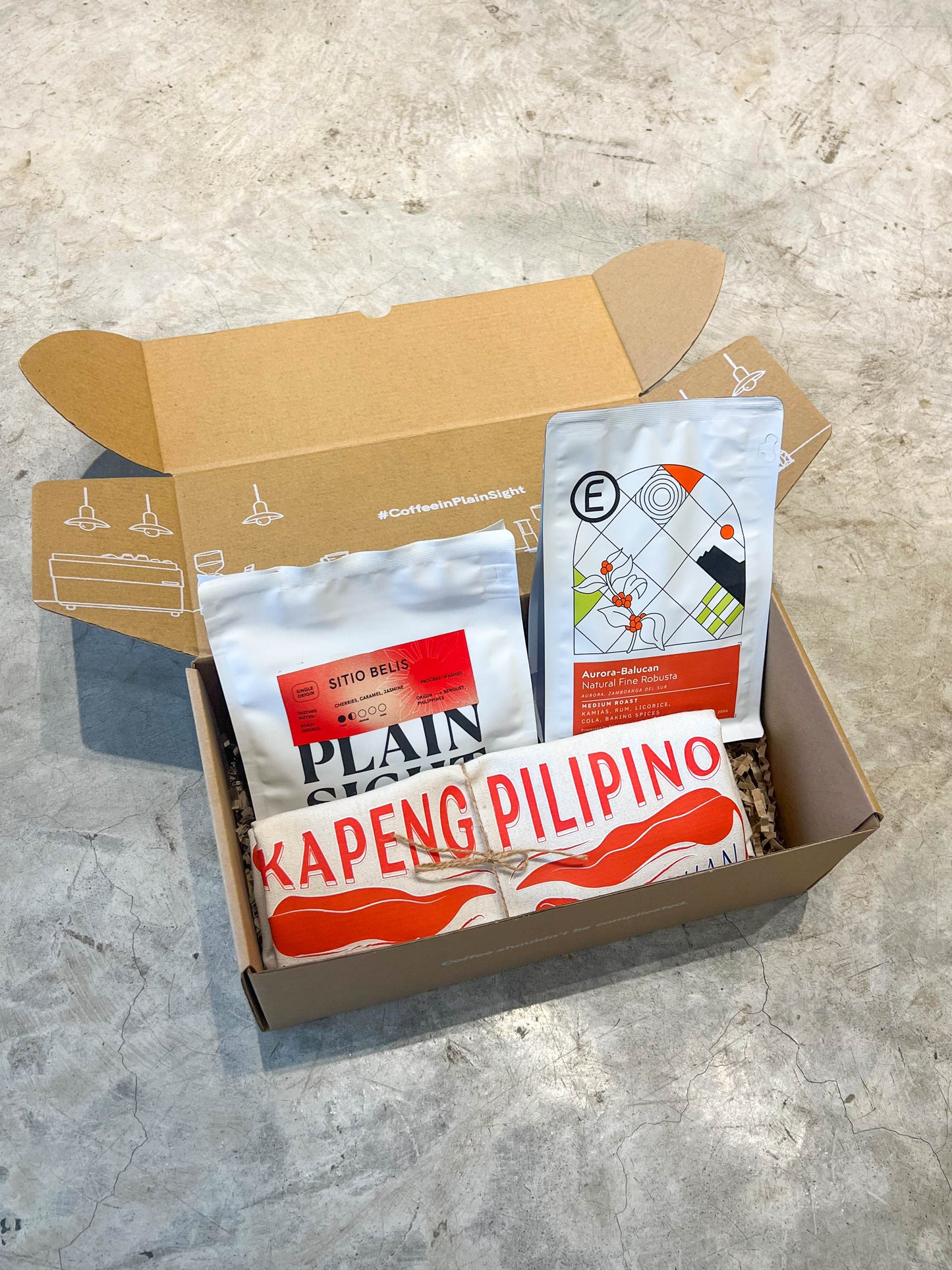 Roaster Team Up Box: Plain Sight Coffee x Escolta Coffee Company
