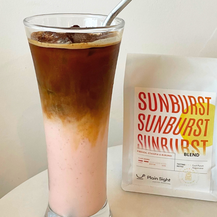 The Dirty Pink: Your Go-To Summer Refresher (A Coffee Recipe Original by Plain Sight Coffee)