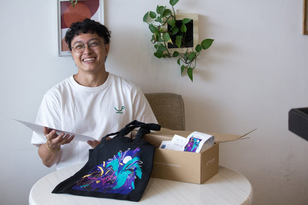 Plain Sight Coffee holds first artist collaboration event with Lee Caces