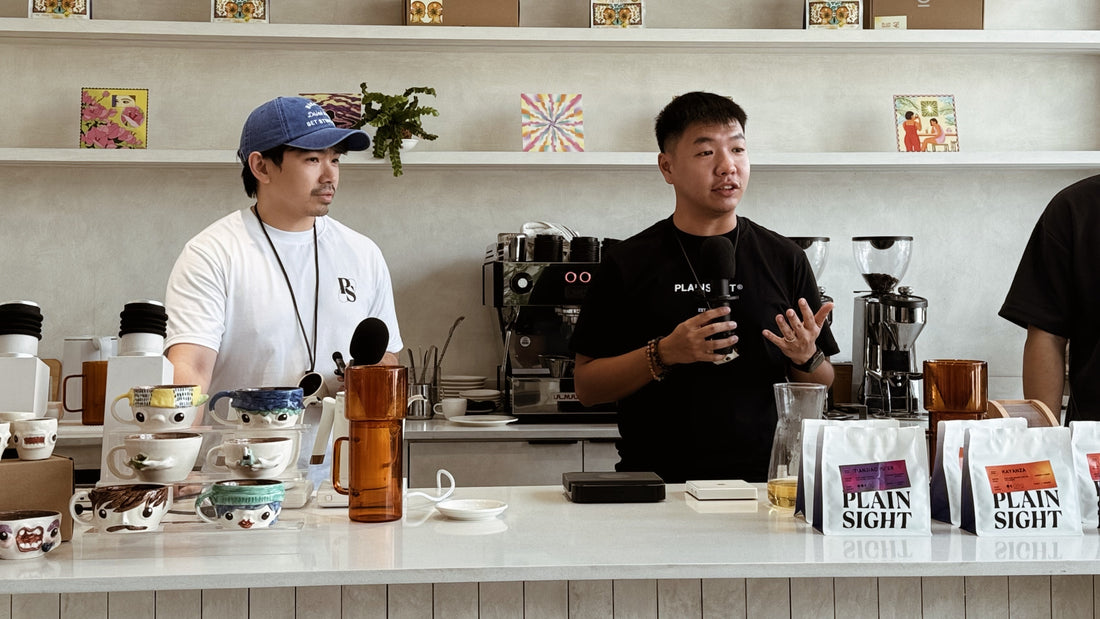 Homebrewer Ryan Uy Goes Behind the Bar at Plain Sight Coffee