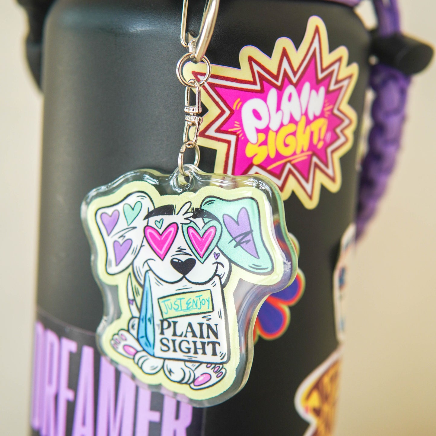 Snack Attack Keychain by Raco Ruiz
