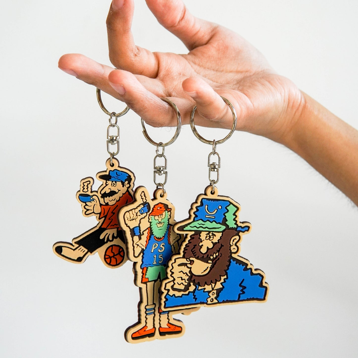 Off The Bench Keychain