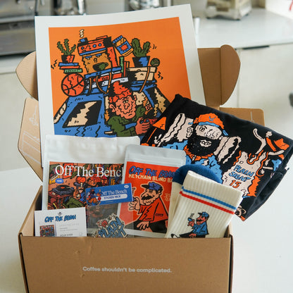 Off The Bench Coffee & Merch Box