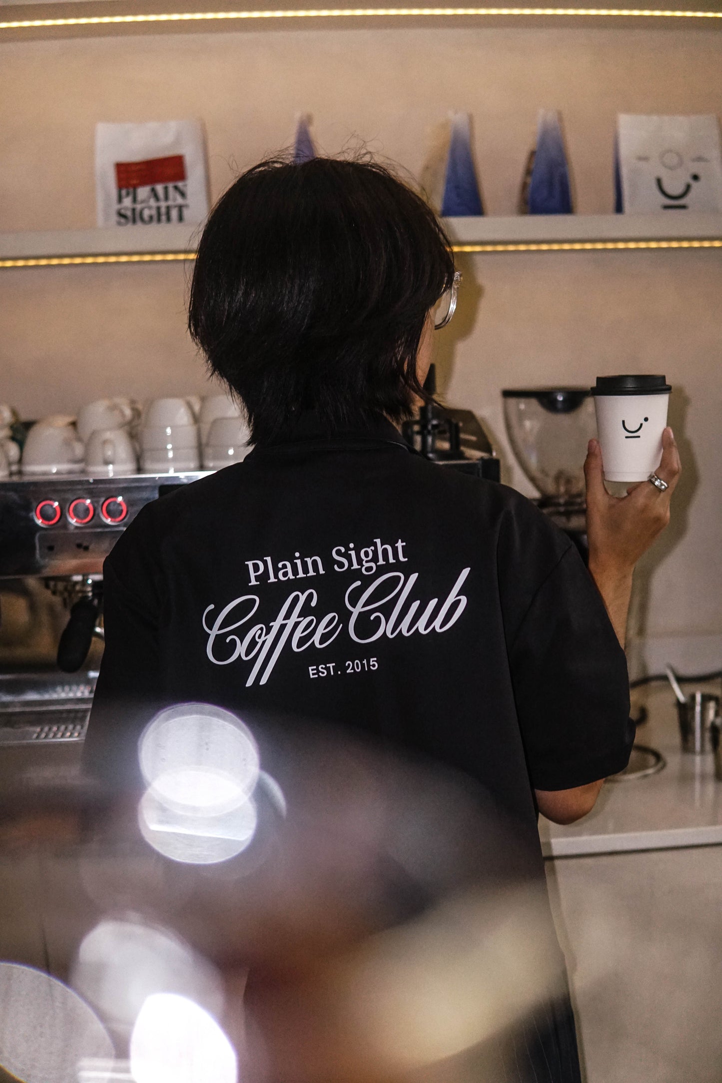 Coffee Club Women’s Cropped Shirt