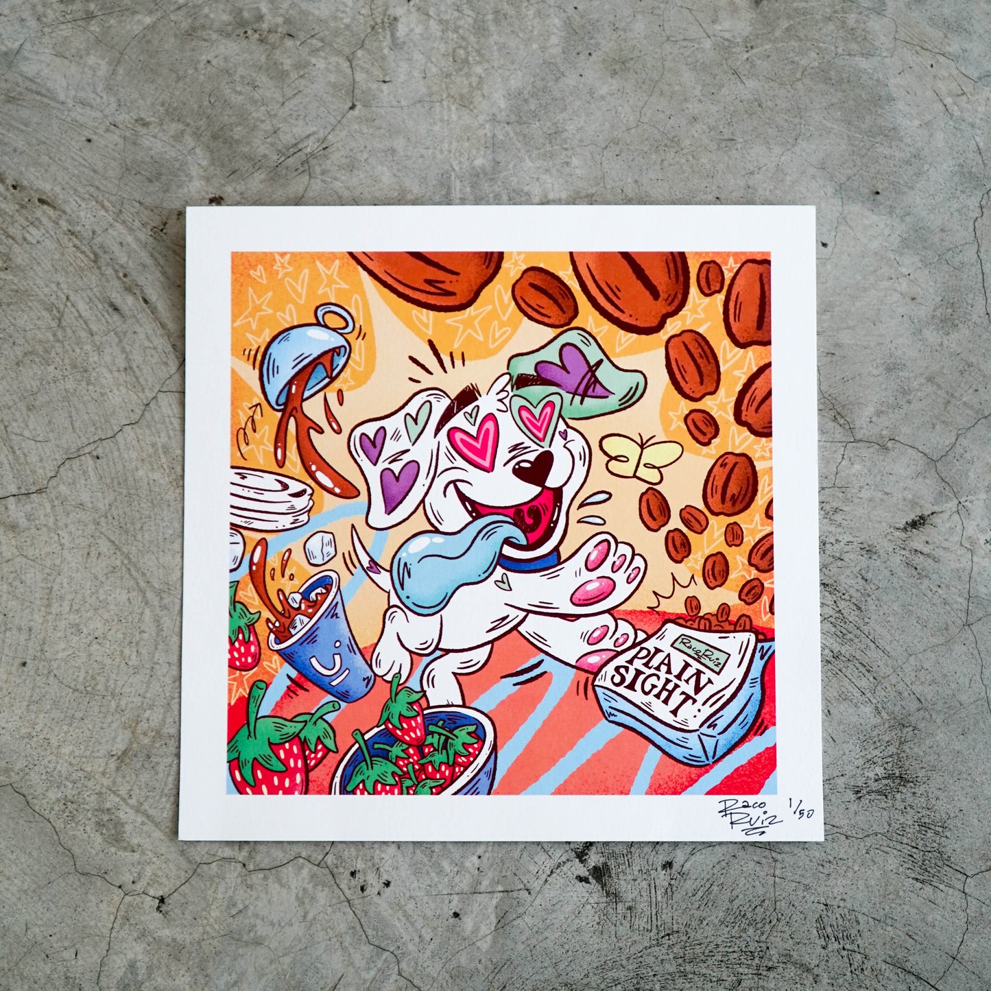 Snack Attack Print