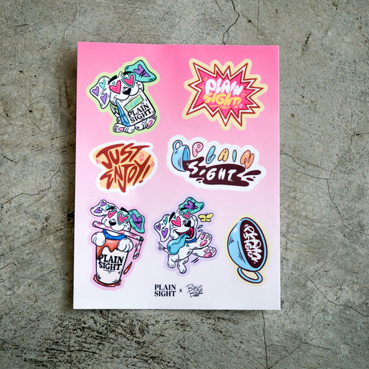 Snack Attack Sticker Sheet
