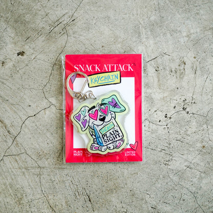 Snack Attack Keychain by Raco Ruiz