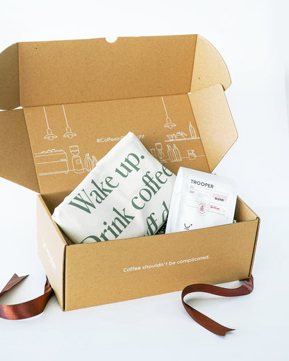 Coffee & Tote Bag Gift Box