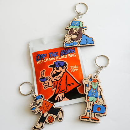 Off The Bench Keychain