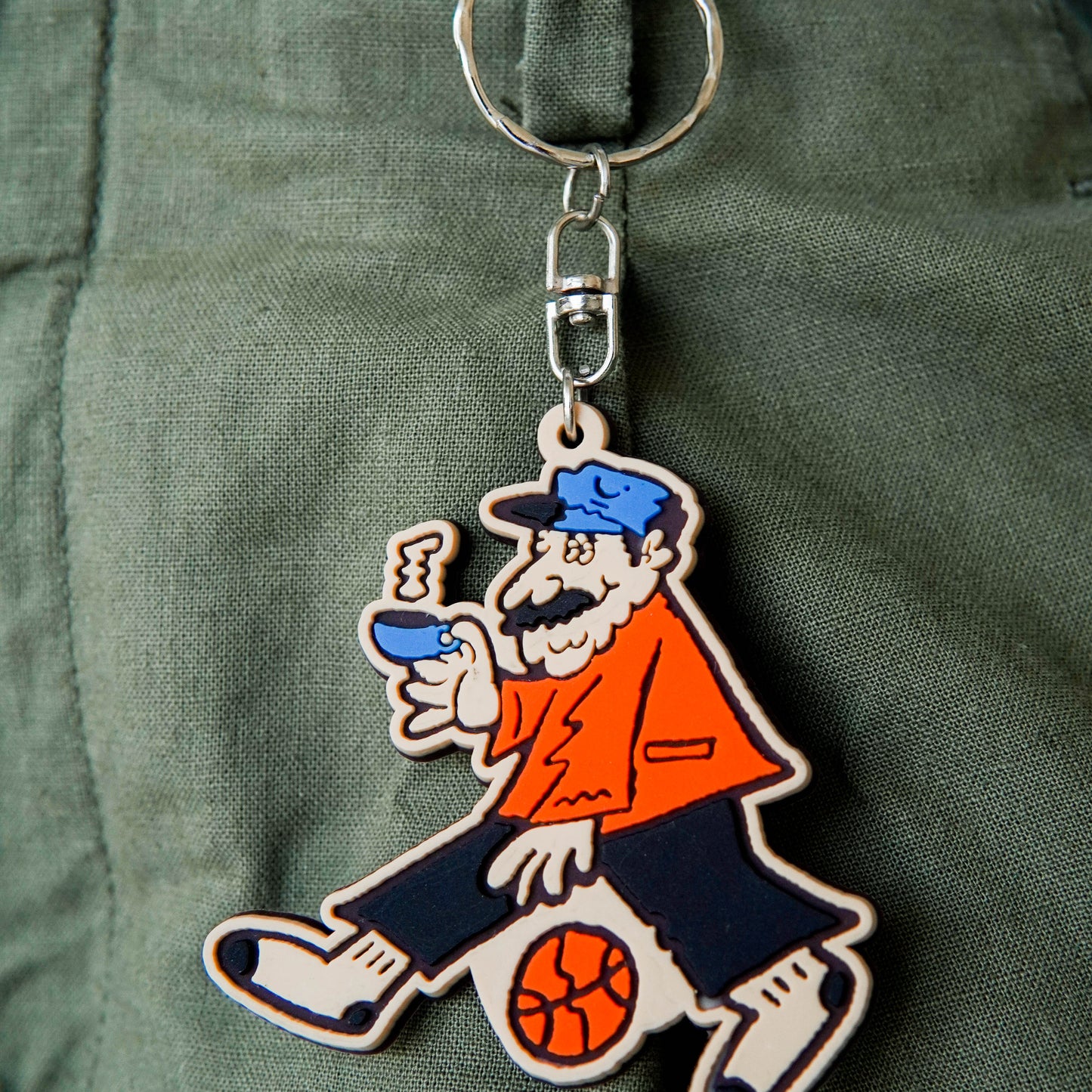 Off The Bench Keychain
