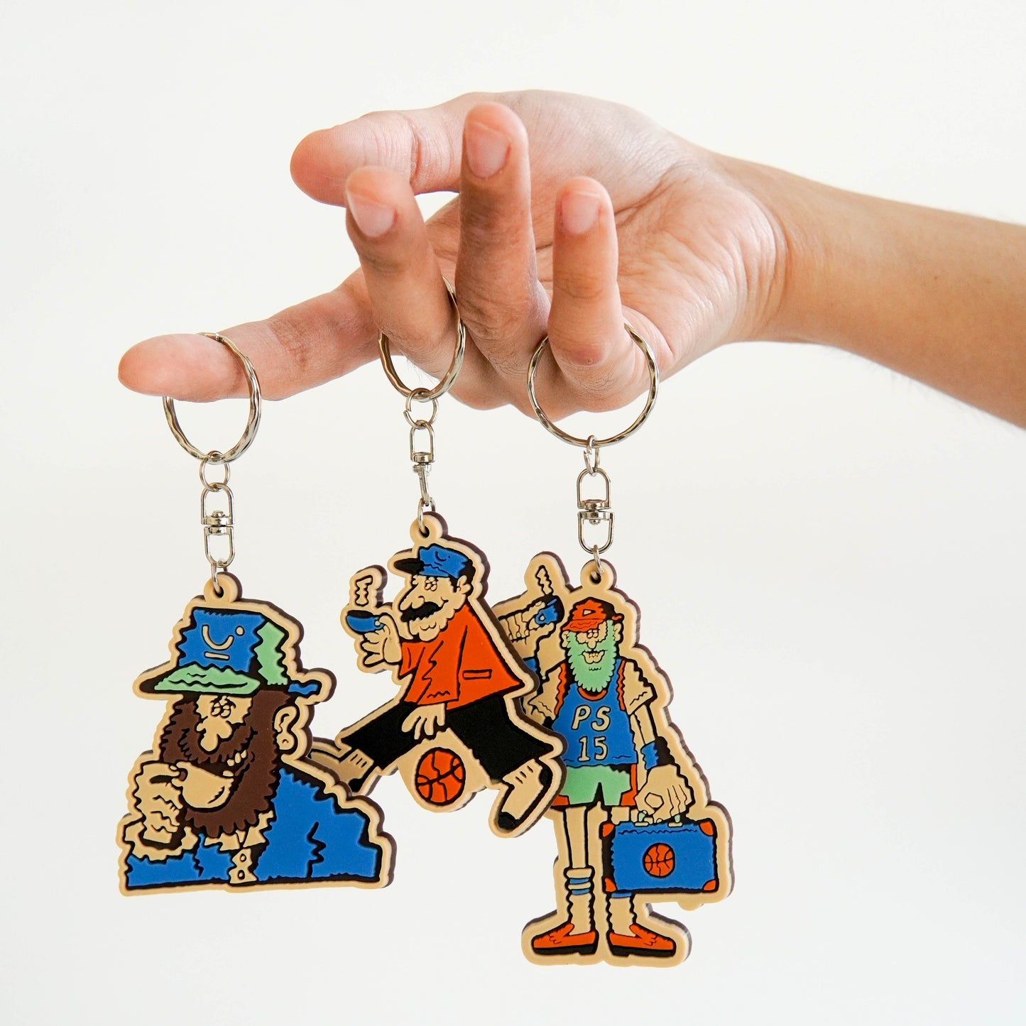 Off The Bench Keychain