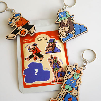 Off The Bench Keychain