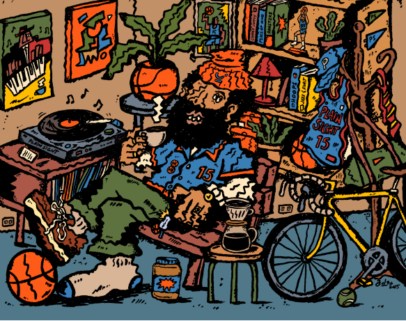 Off The Bench Art Print