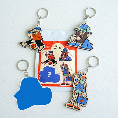 Off The Bench Keychain